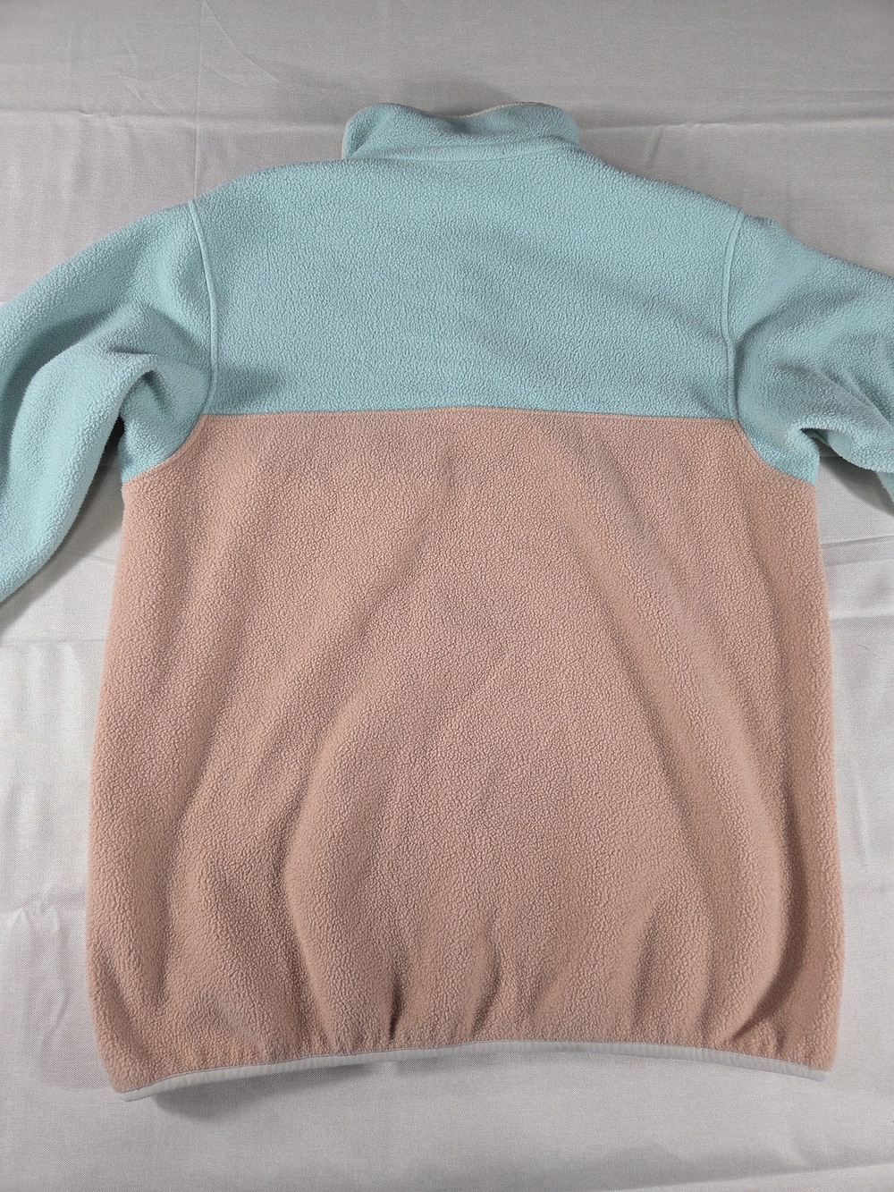 Patagonia Synchilla Snap-T Fleece Pullover Large Blue Pink Colorblock - Picture 8 of 9
